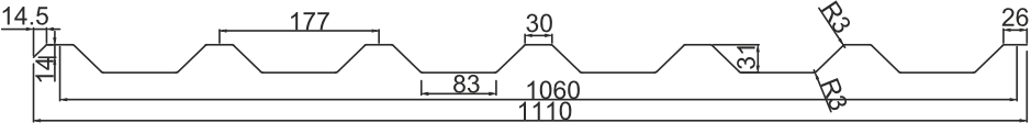 профнастил Н-14